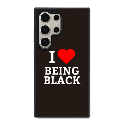 I HEART Being Black Flex Phone Case