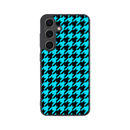 Neon Houndstooth Flex Phone Case