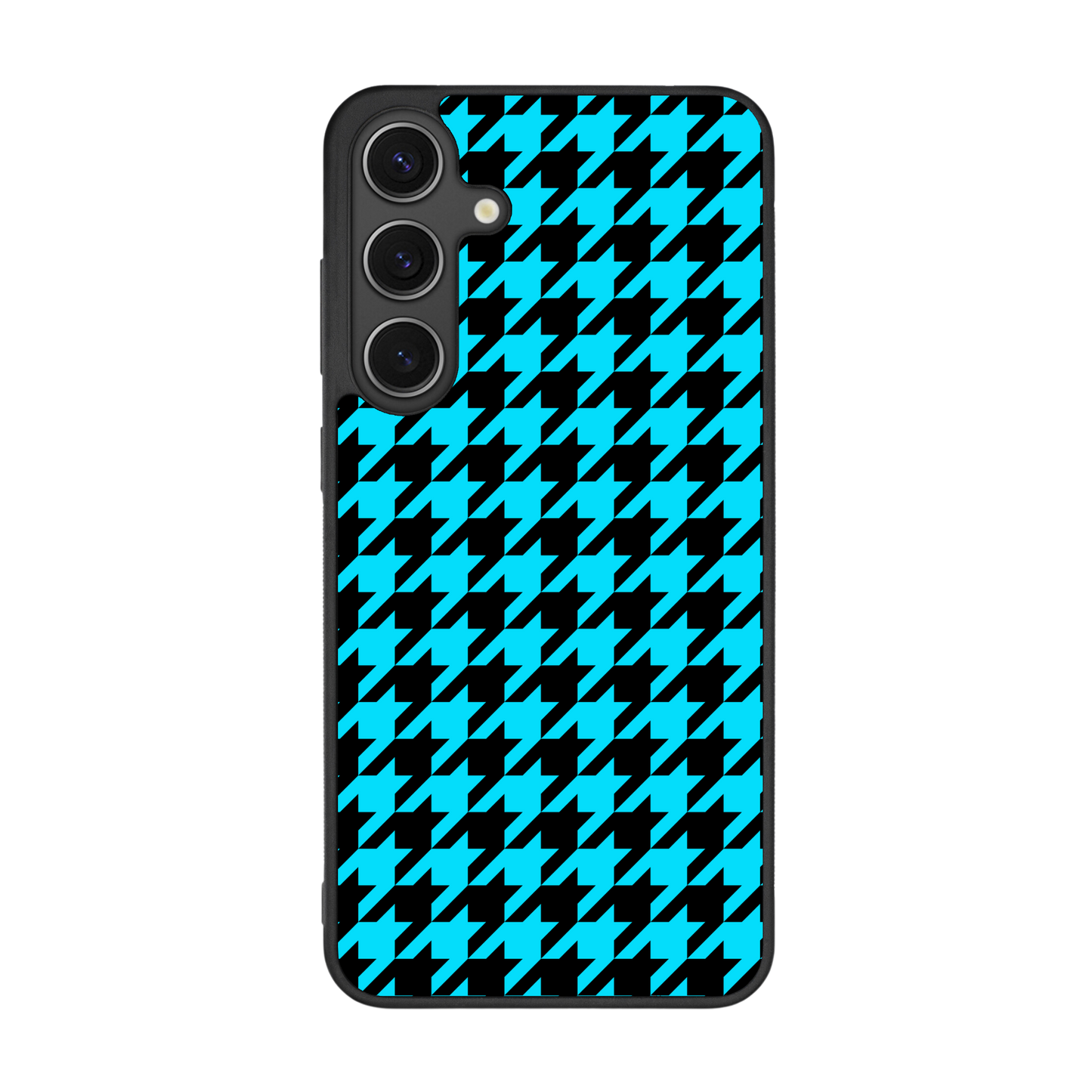 Neon Houndstooth Flex Phone Case