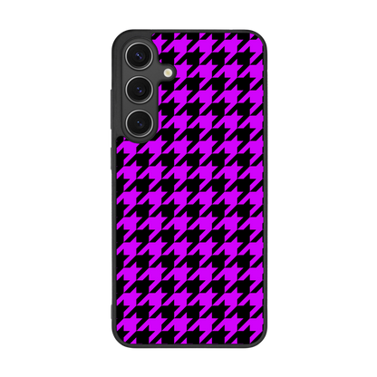 Neon Houndstooth Flex Phone Case