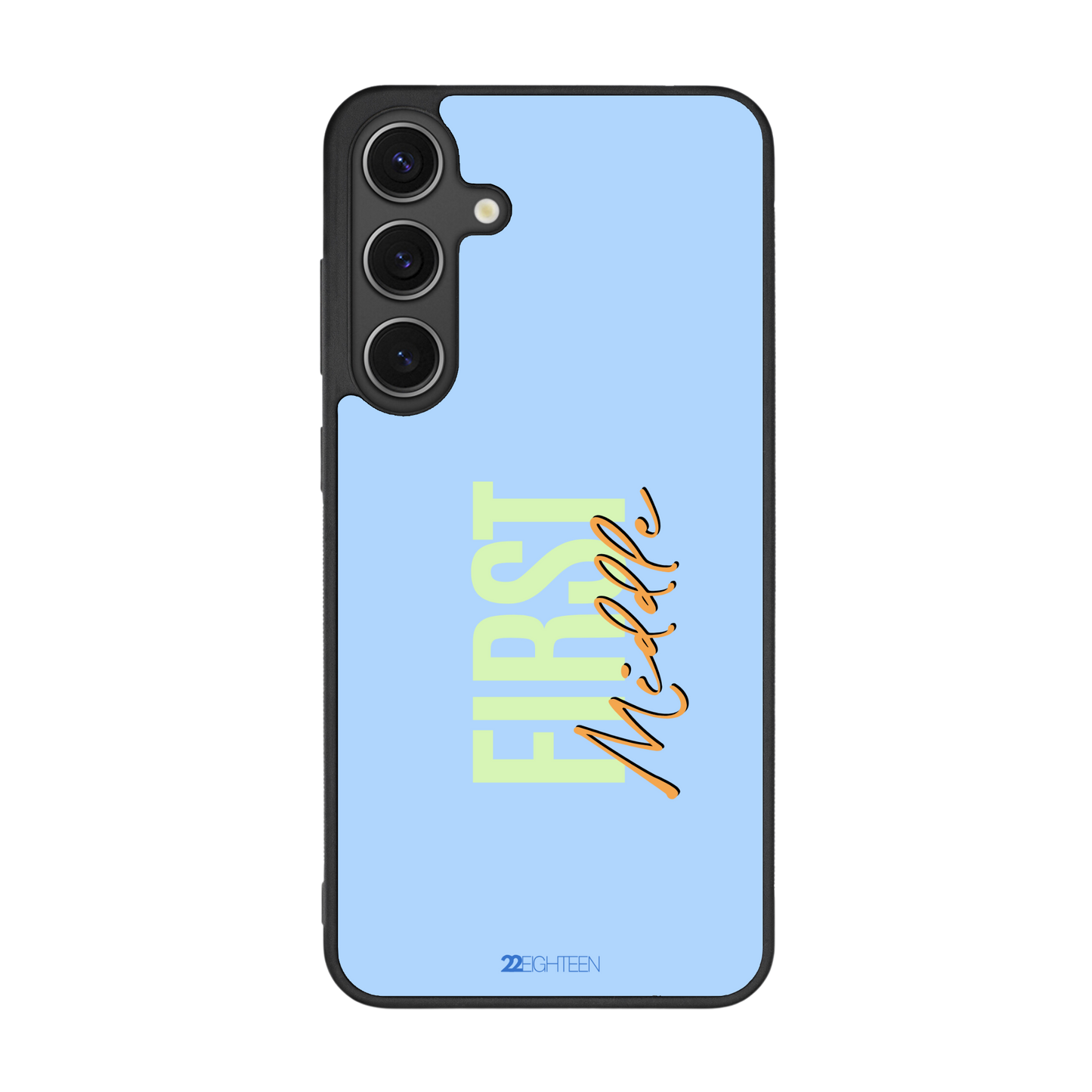 Custom Stack Name Flex Phone Case