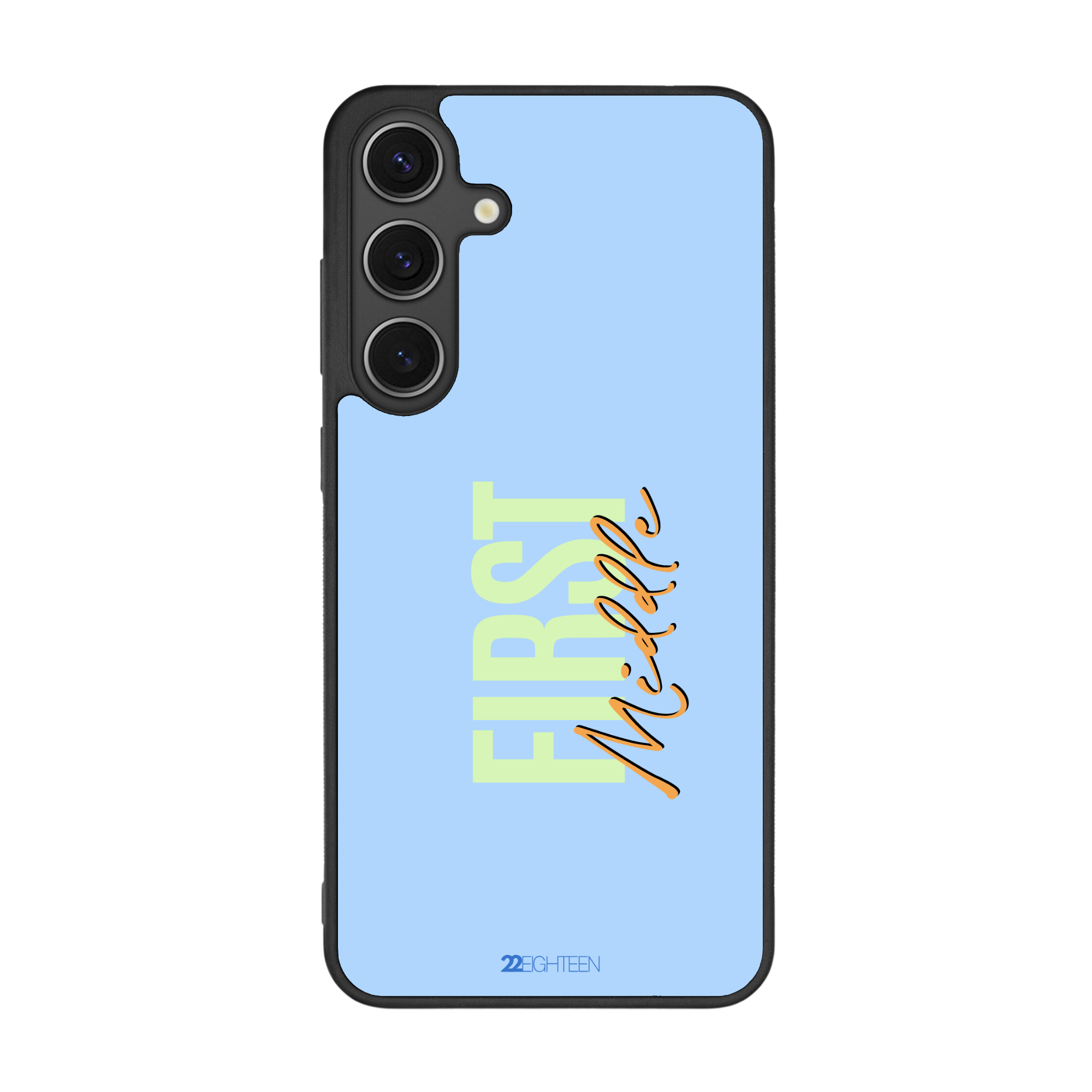 Custom Stack Name Flex Phone Case
