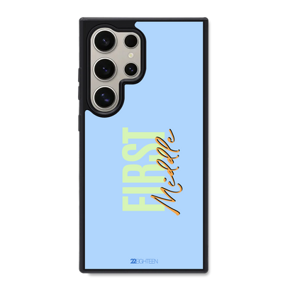 Custom Stack Name Flex Phone Case