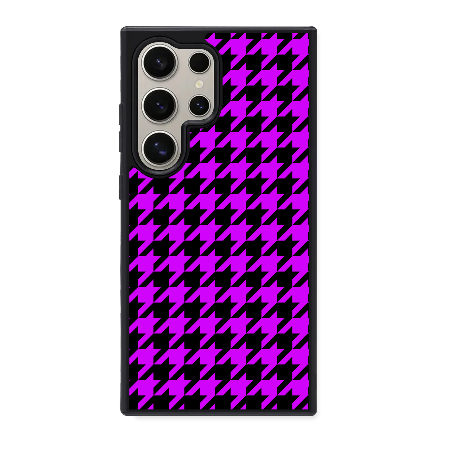 Neon Houndstooth Flex Phone Case