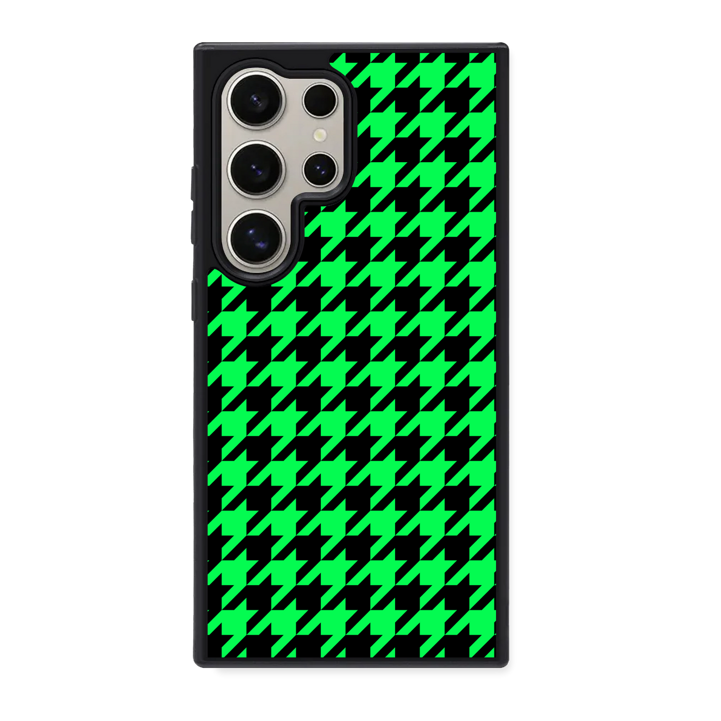 Neon Houndstooth Flex Phone Case