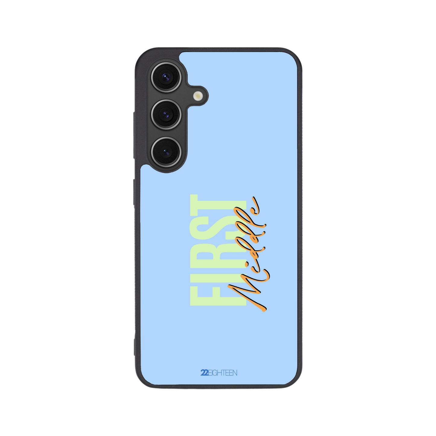 Custom Stack Name Flex Phone Case