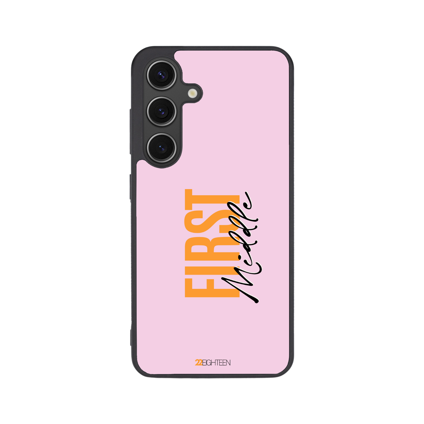 Custom Stack Name Flex Phone Case