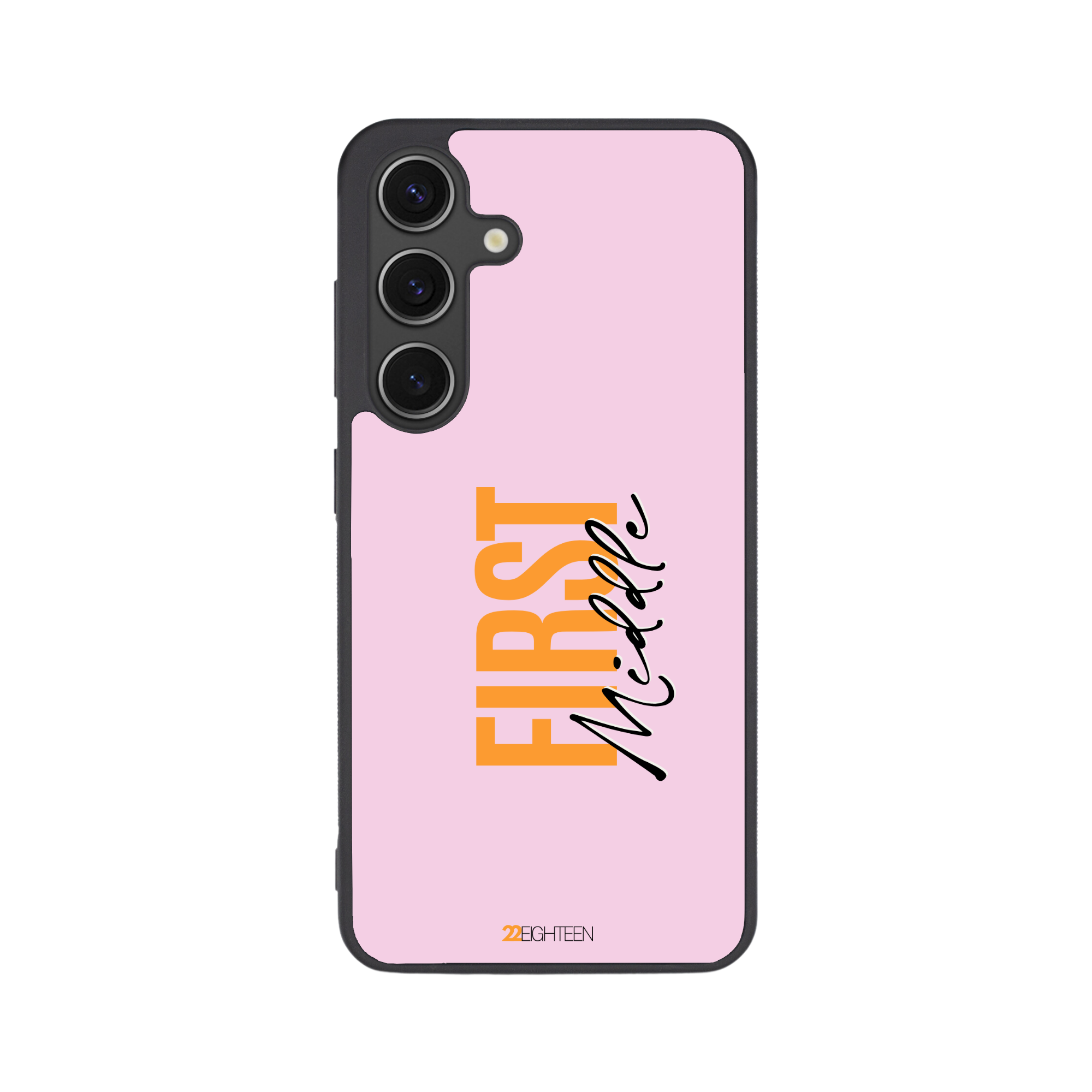 Custom Stack Name Flex Phone Case