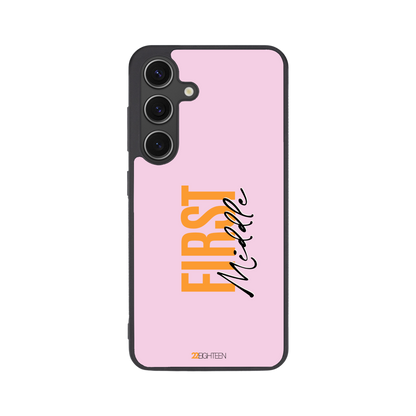 Custom Stack Name Flex Phone Case