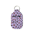 Leopard Life Hand Sanitizer Keychain
