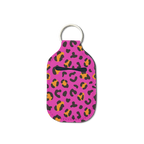 Leopard Life Hand Sanitizer Keychain