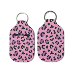 Leopard Life Hand Sanitizer Keychain