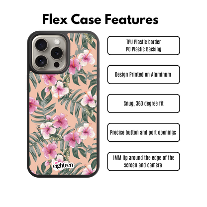 Hibiscus Haze Flex Phone Case
