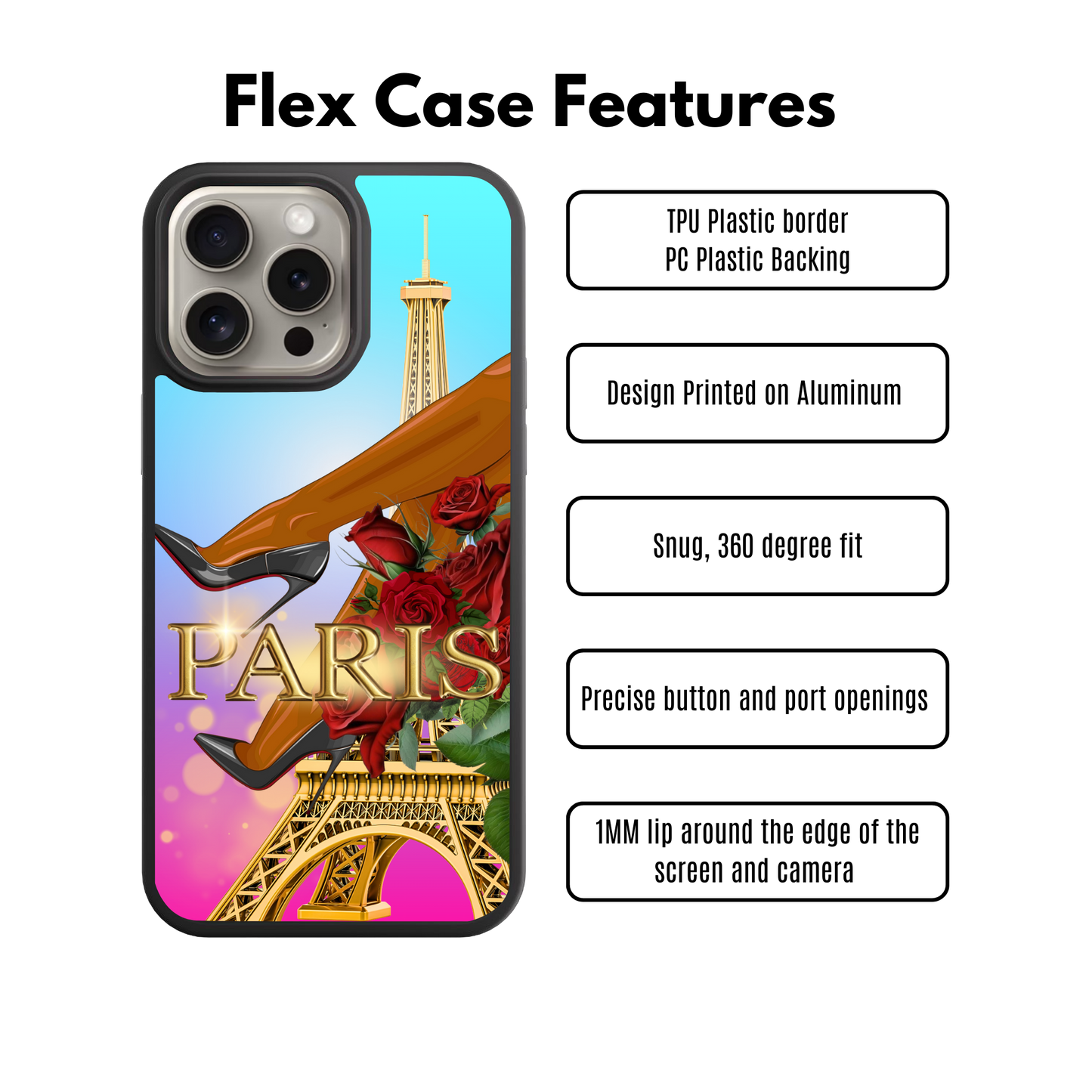 Paris Bliss Flex Phone Case