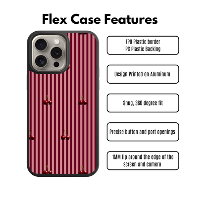 Dark Cherry Flex Phone Case