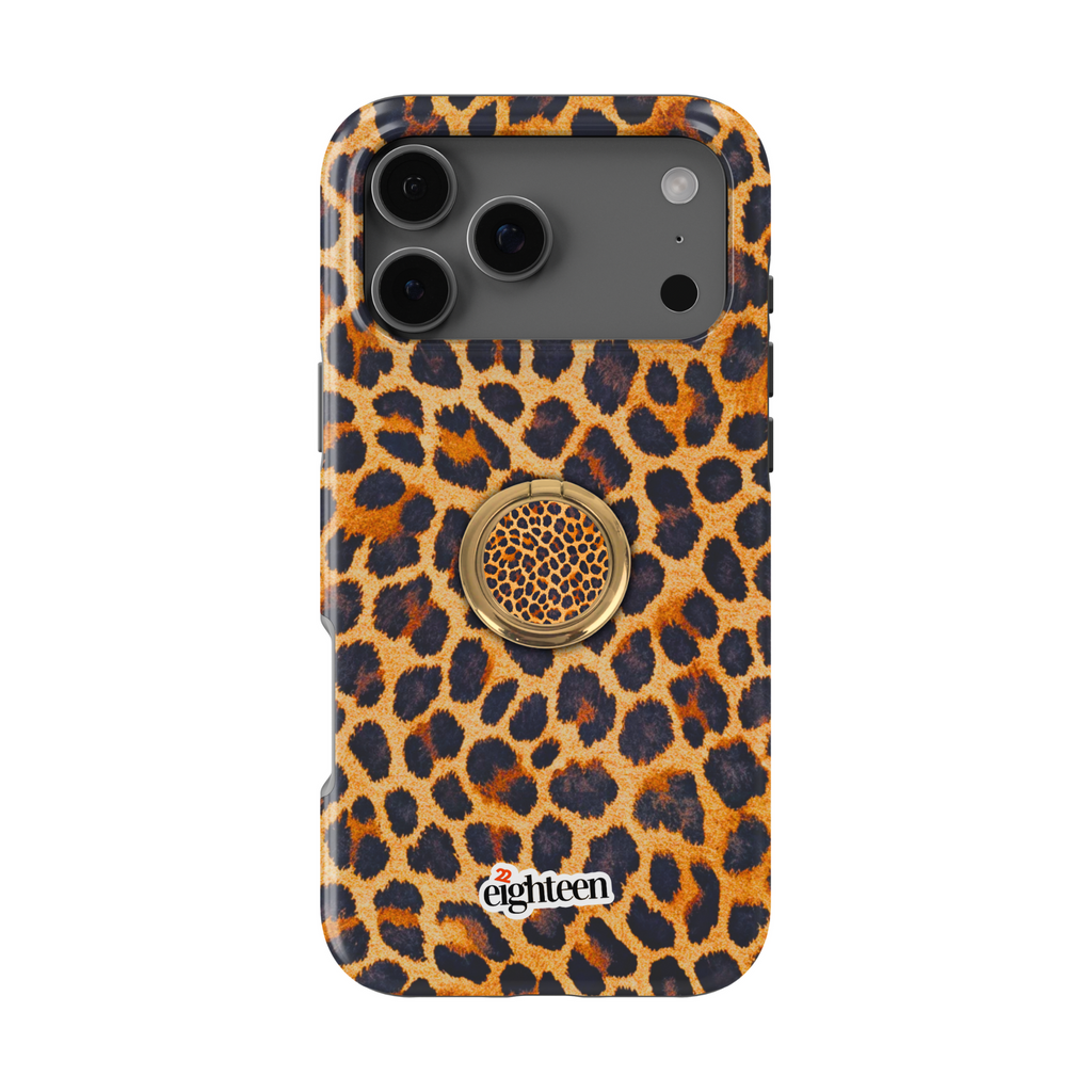 Lux Leopard Phone Ring