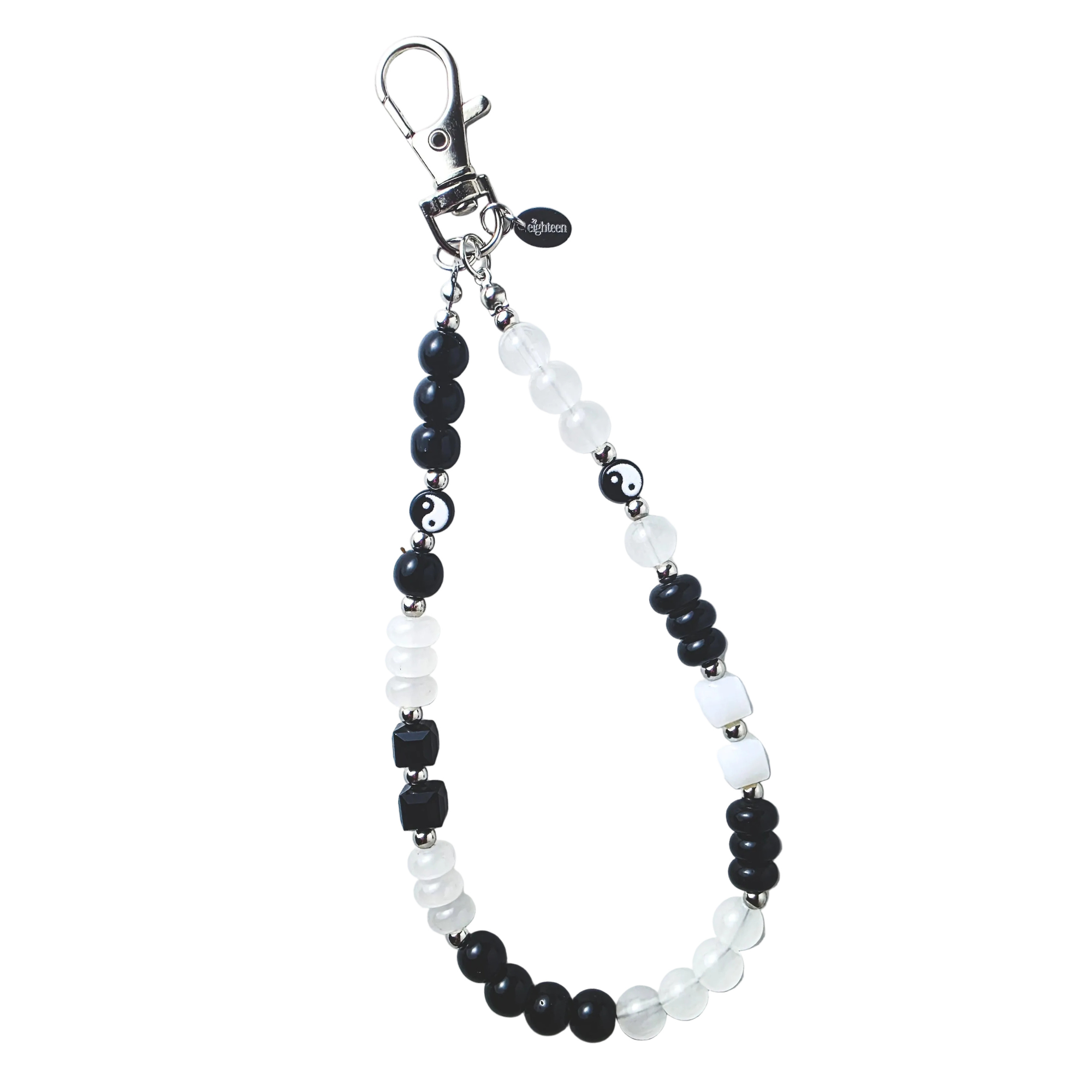 Yin Yang Diva Phone Charm