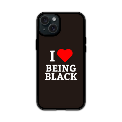 I HEART Being Black Flex Phone Case