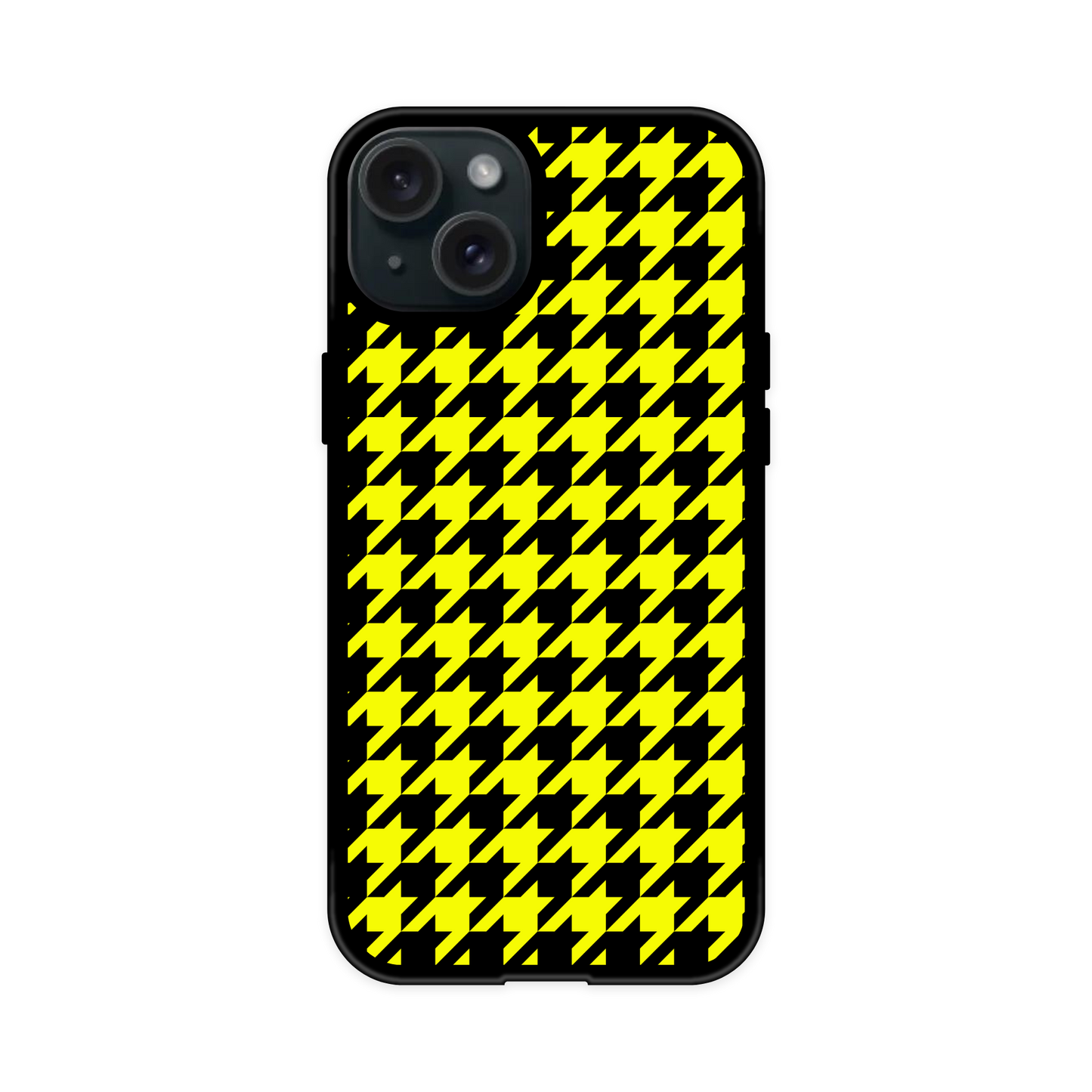 Neon Houndstooth Flex Phone Case