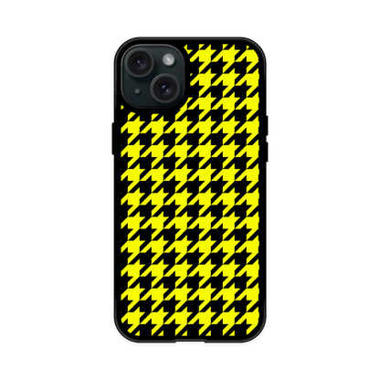 Neon Houndstooth Flex Phone Case