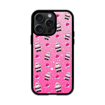 Pink Santa Flex Phone Case