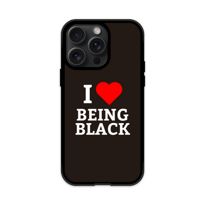 I HEART Being Black Flex Phone Case