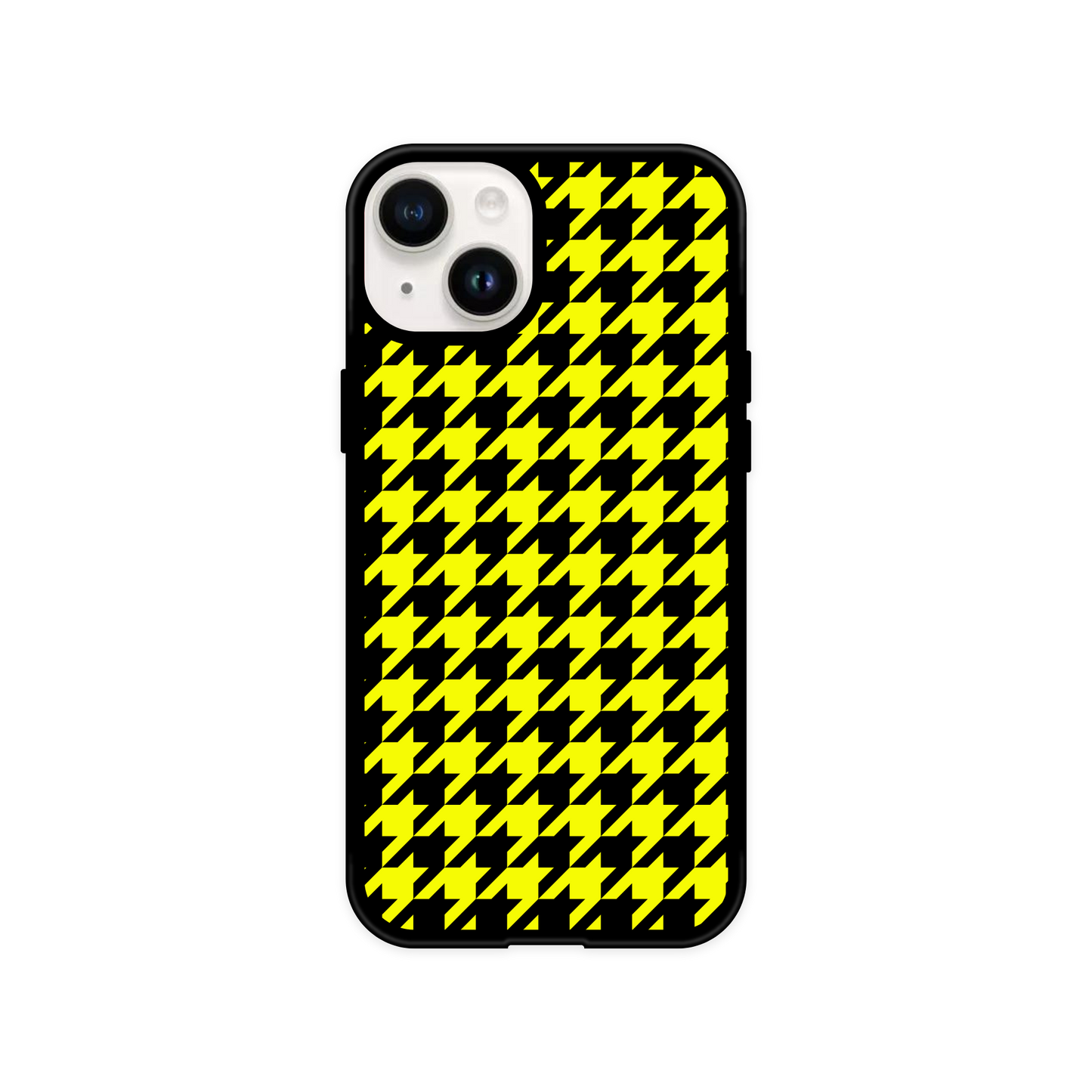 Neon Houndstooth Flex Phone Case