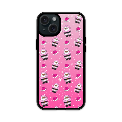 Pink Santa Flex Phone Case