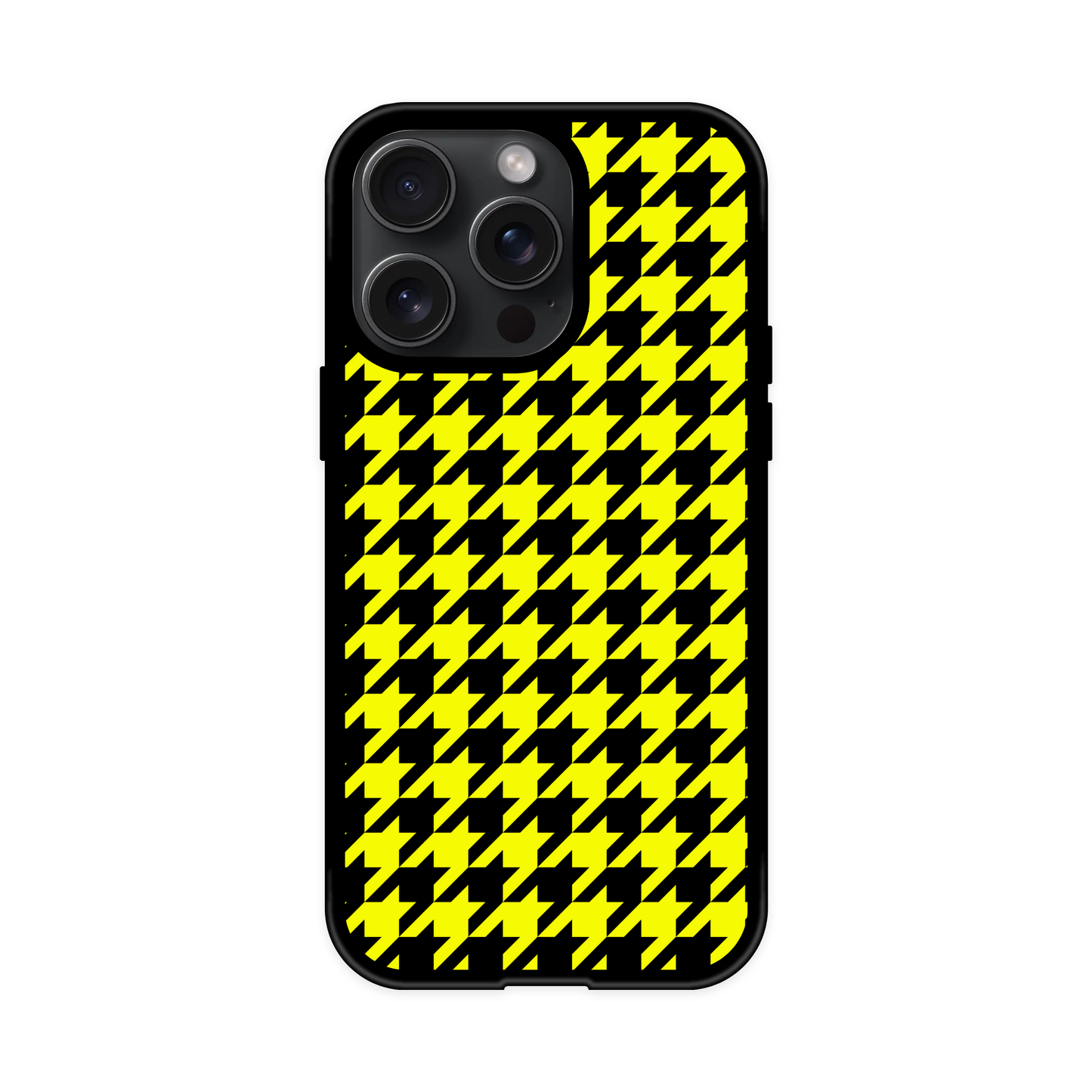 Neon Houndstooth Flex Phone Case