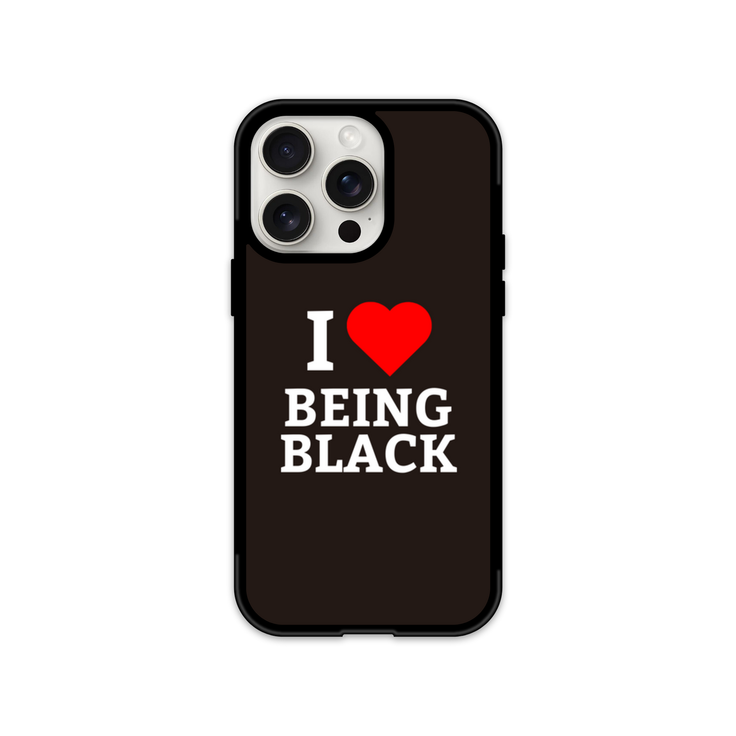 I HEART Being Black Flex Phone Case