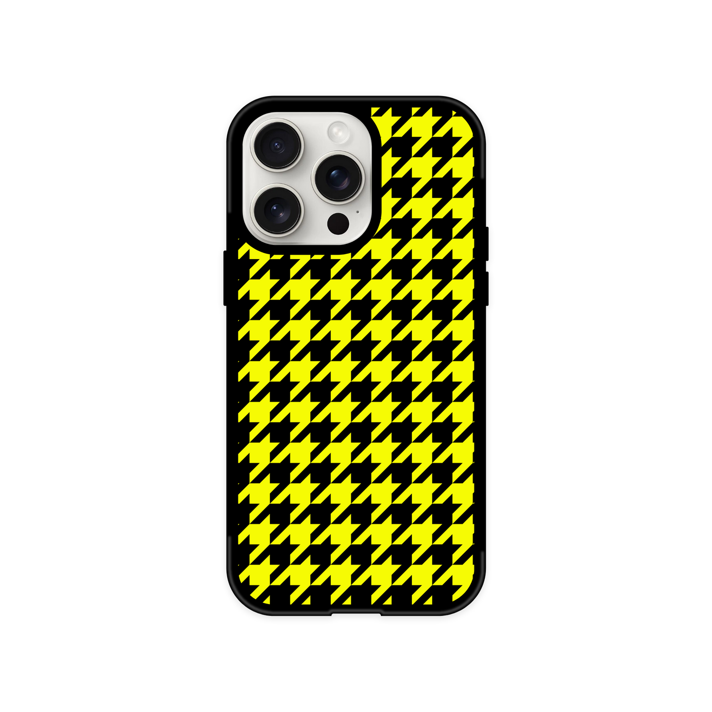 Neon Houndstooth Flex Phone Case