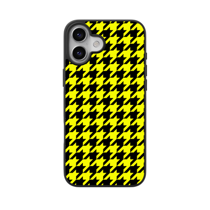 Neon Houndstooth Flex Phone Case