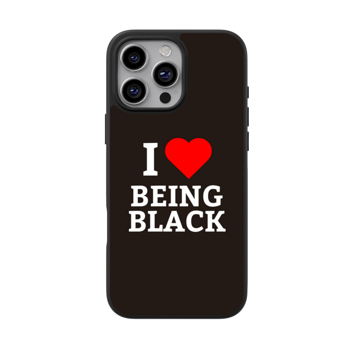 I HEART Being Black Flex Phone Case