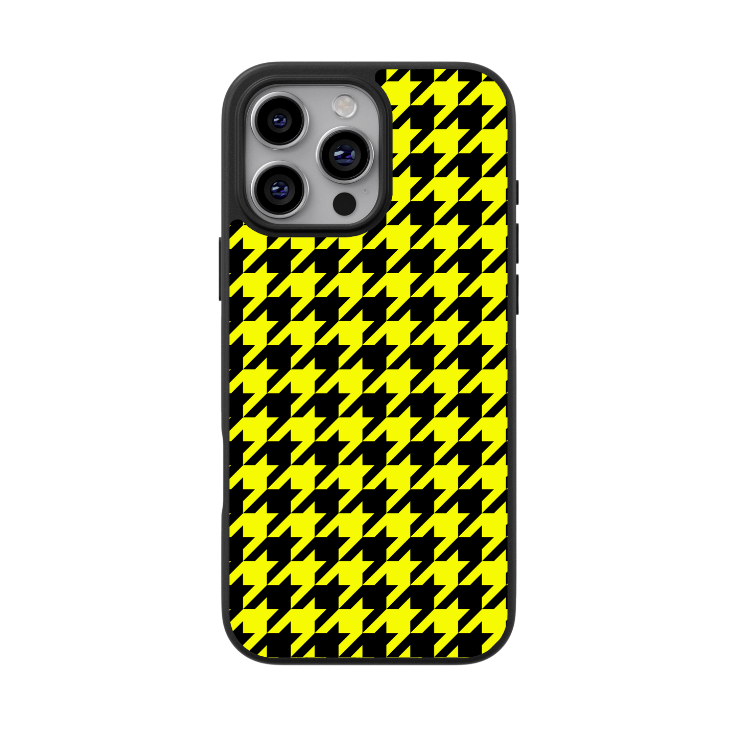 Neon Houndstooth Flex Phone Case