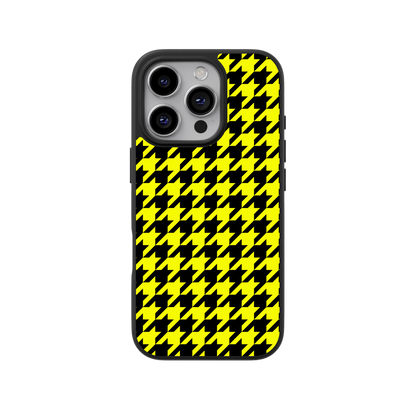 Neon Houndstooth Flex Phone Case