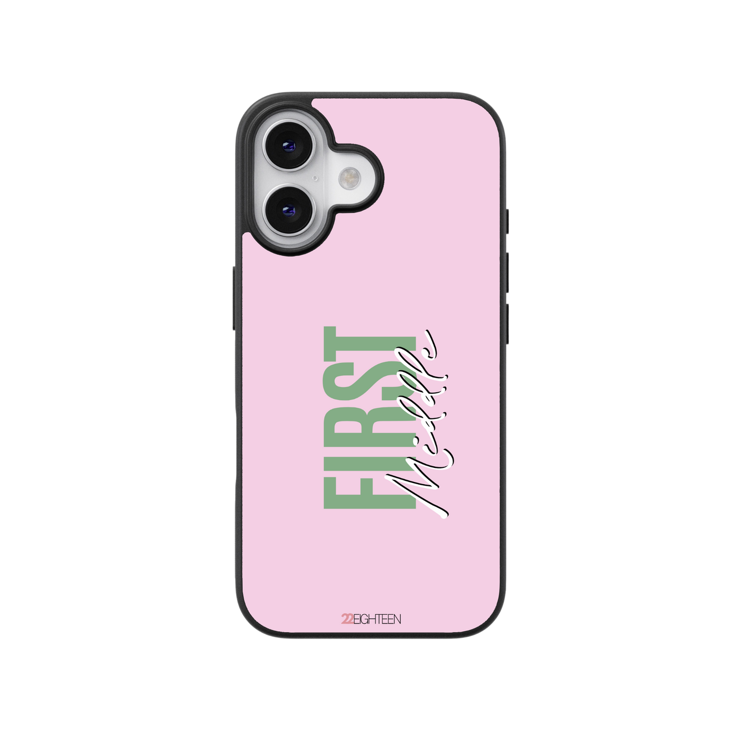 Custom Stack Name Flex Phone Case