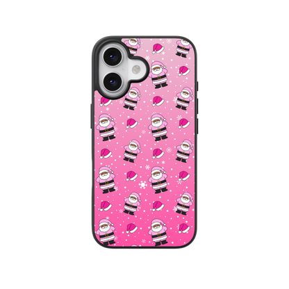 Pink Santa Flex Phone Case