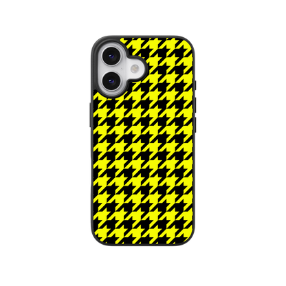 Neon Houndstooth Flex Phone Case