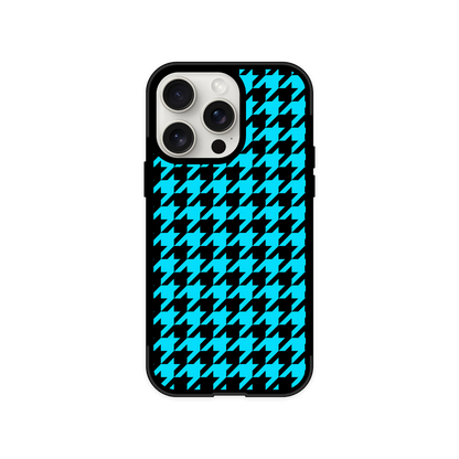 Neon Houndstooth Flex Phone Case