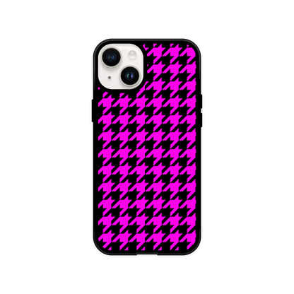 Neon Houndstooth Flex Phone Case