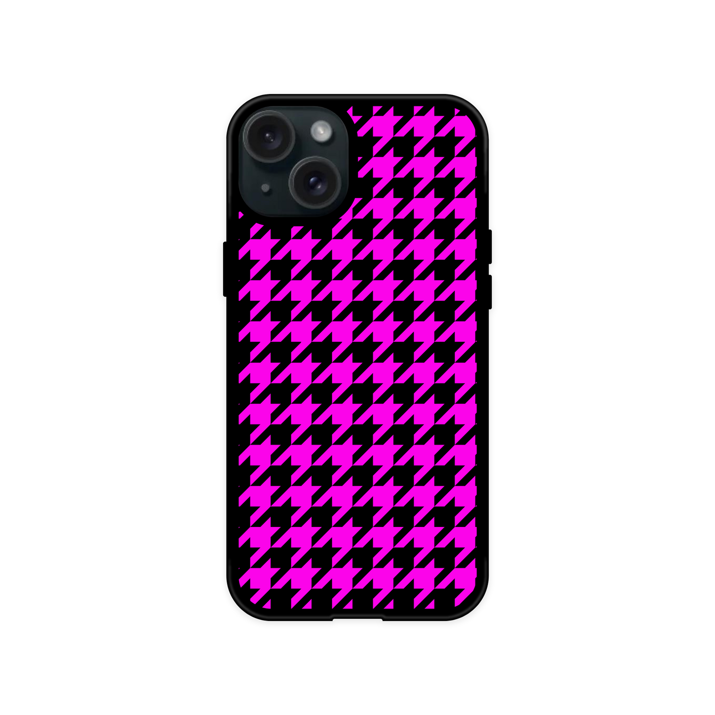 Neon Houndstooth Flex Phone Case