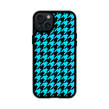 Neon Houndstooth Flex Phone Case