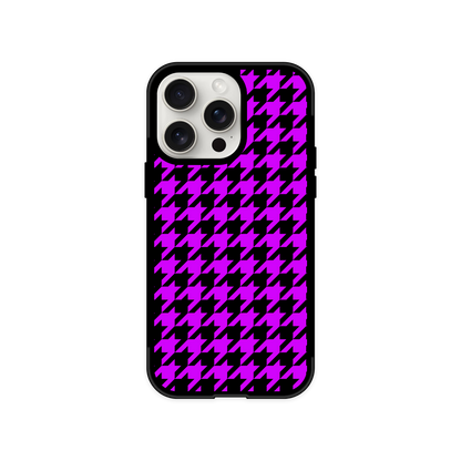 Neon Houndstooth Flex Phone Case