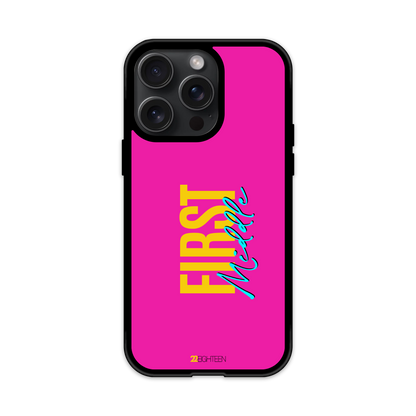 Custom Stack Name Flex Phone Case