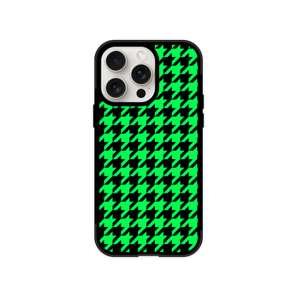 Neon Houndstooth Flex Phone Case