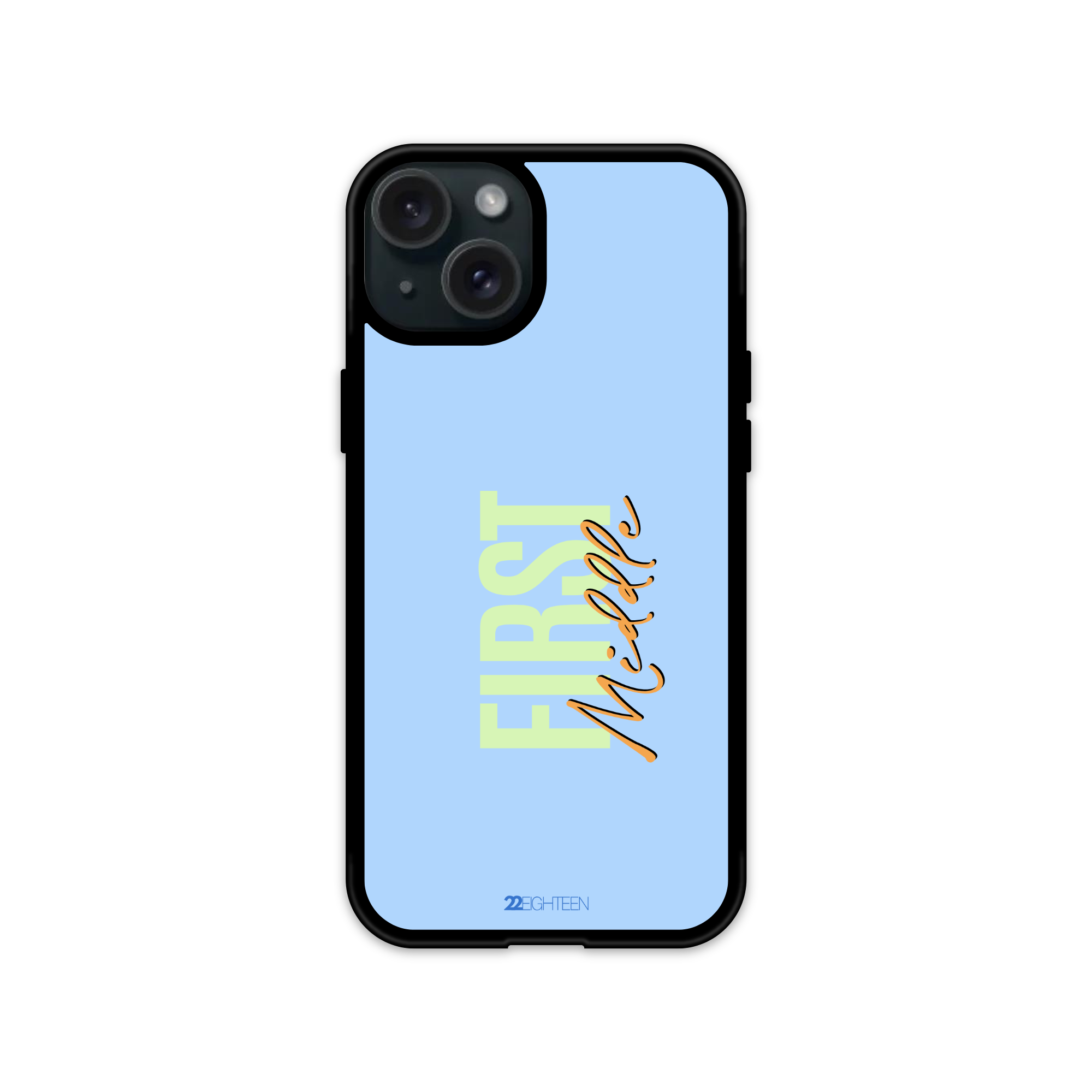 Custom Stack Name Flex Phone Case