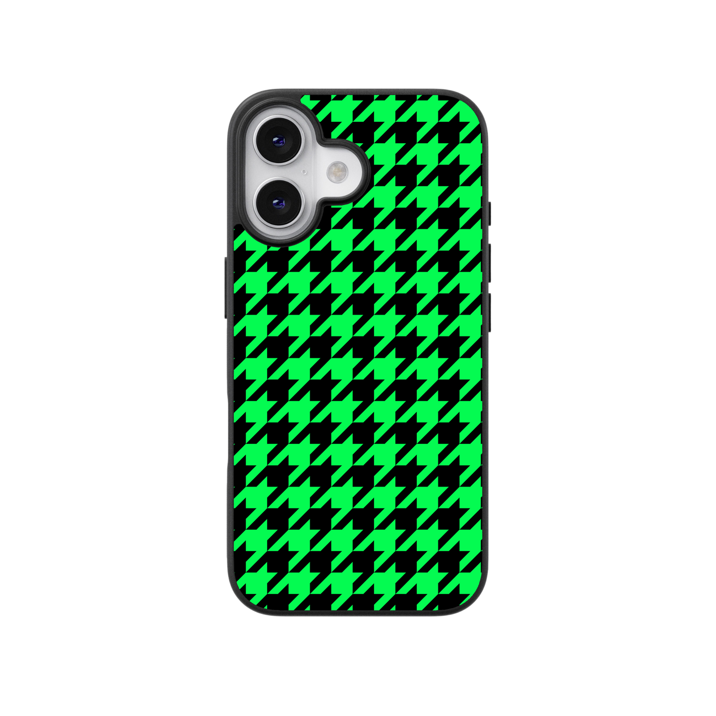 Neon Houndstooth Flex Phone Case