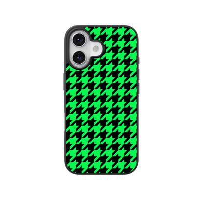 Neon Houndstooth Flex Phone Case