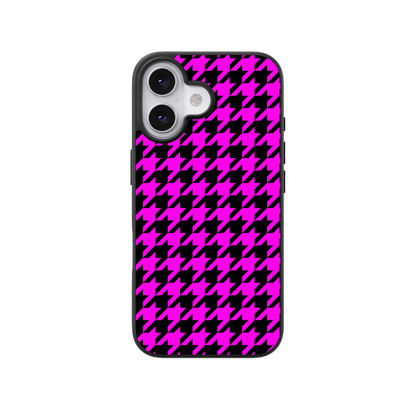 Neon Houndstooth Flex Phone Case