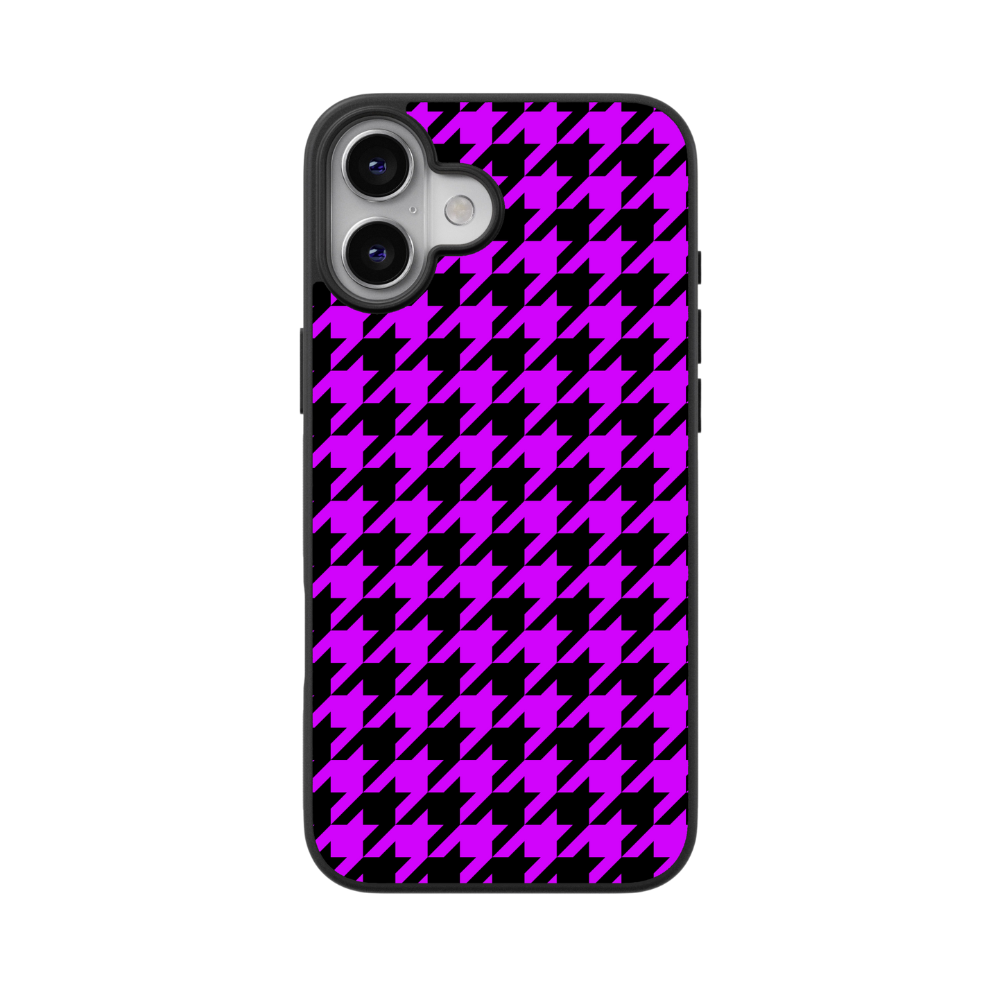 Neon Houndstooth Flex Phone Case